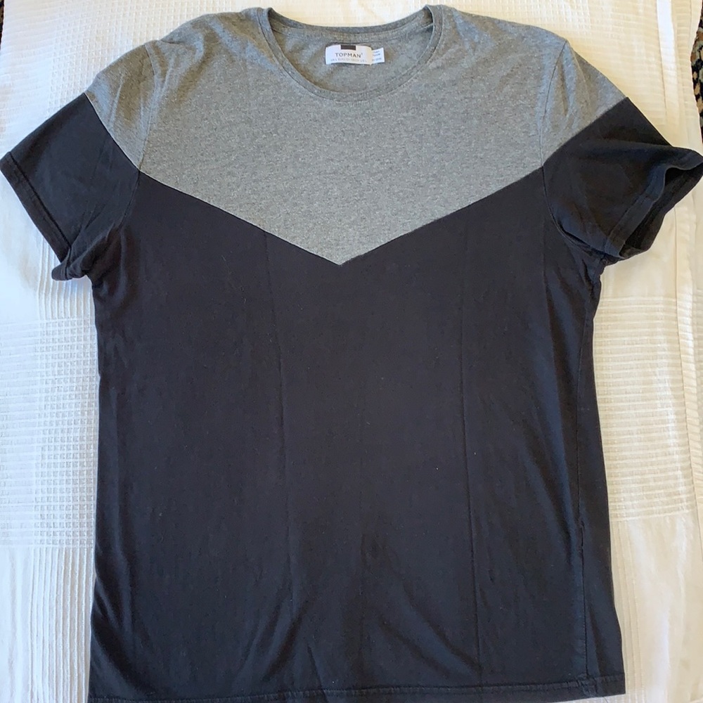 Topman two-tone casual tee
